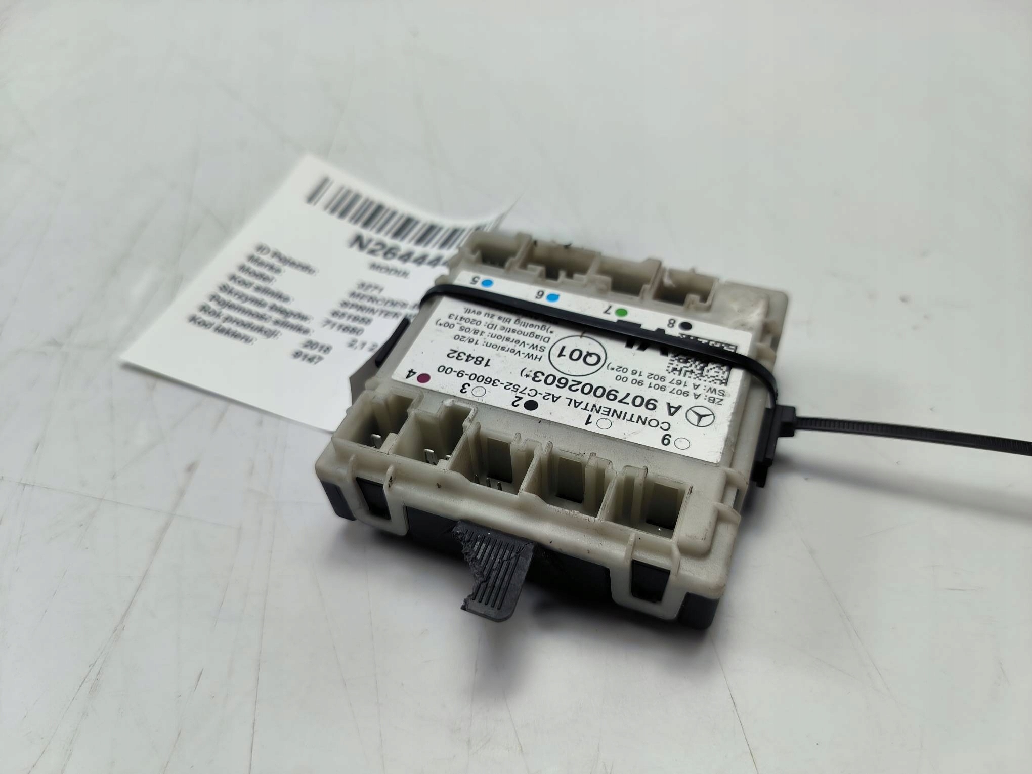 modul . MERCDES-BENZ SPRINTER W907 314CDI