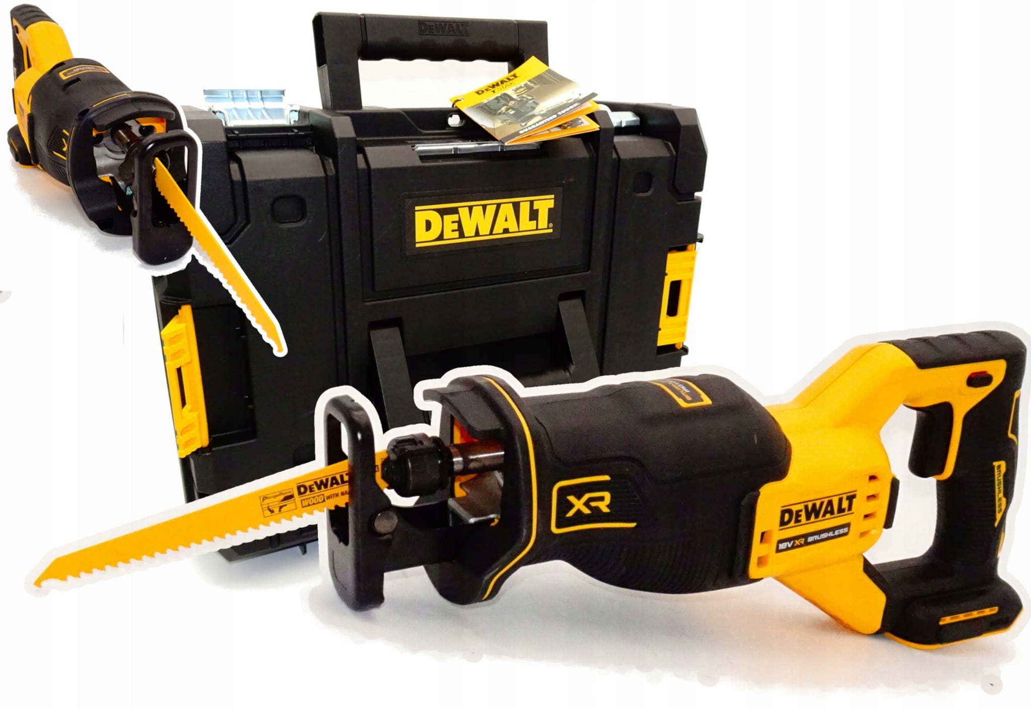 Dewalt DCS382NT Piła Szablasta Posuwowa Bezszczotkowa 28,6mm 18V Xr Lisica