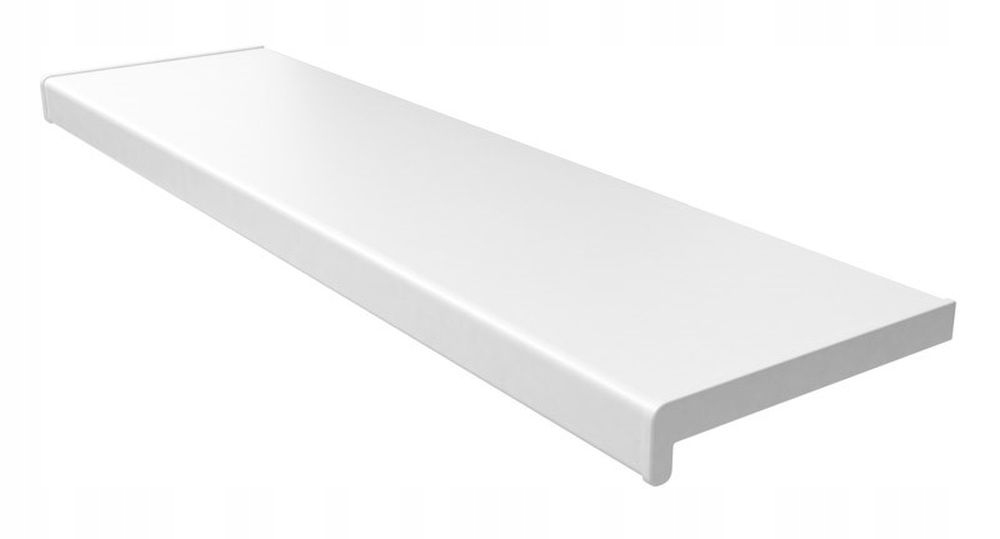 Parapet PCV komorowy kolor BIAŁY szerokość 25 cm Długość 10 cm