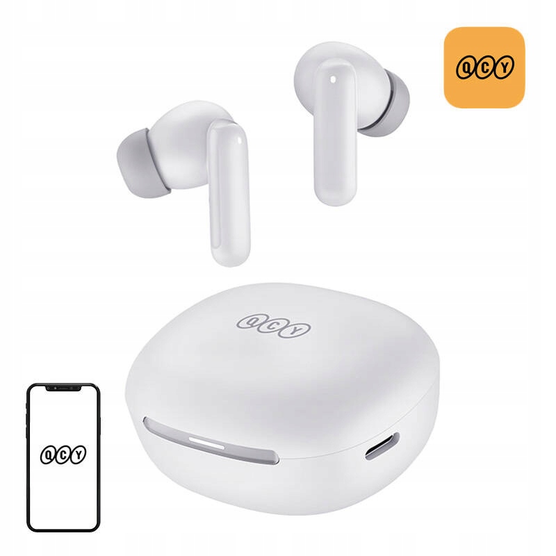 Qcy Sluchátka Tws Melobuds HT16 Pro Telefony Bezdrátová, Kompaktní Audio