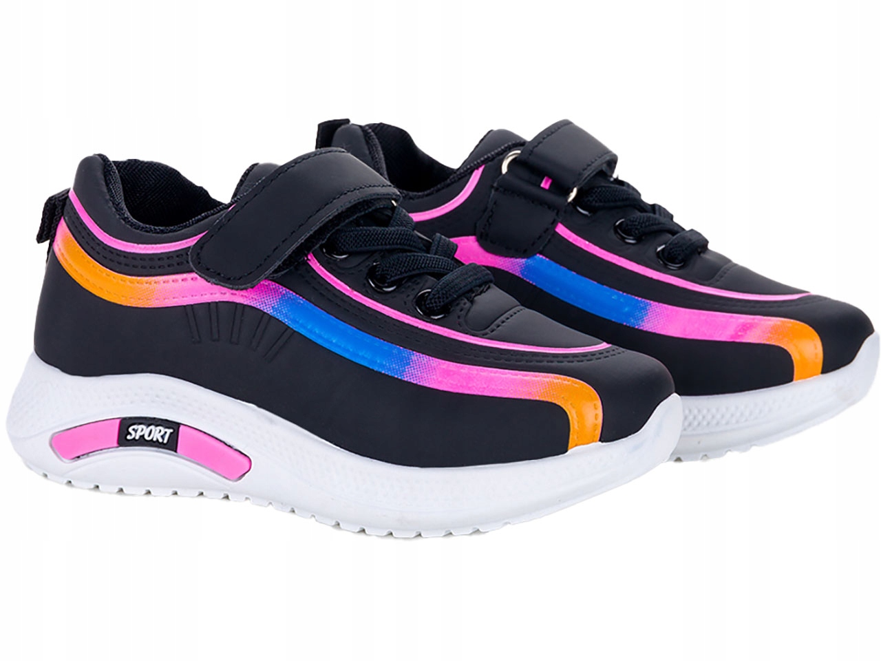 

Buty Dziewczęce Sportowe Adidasy Sneakersy Rzep 28