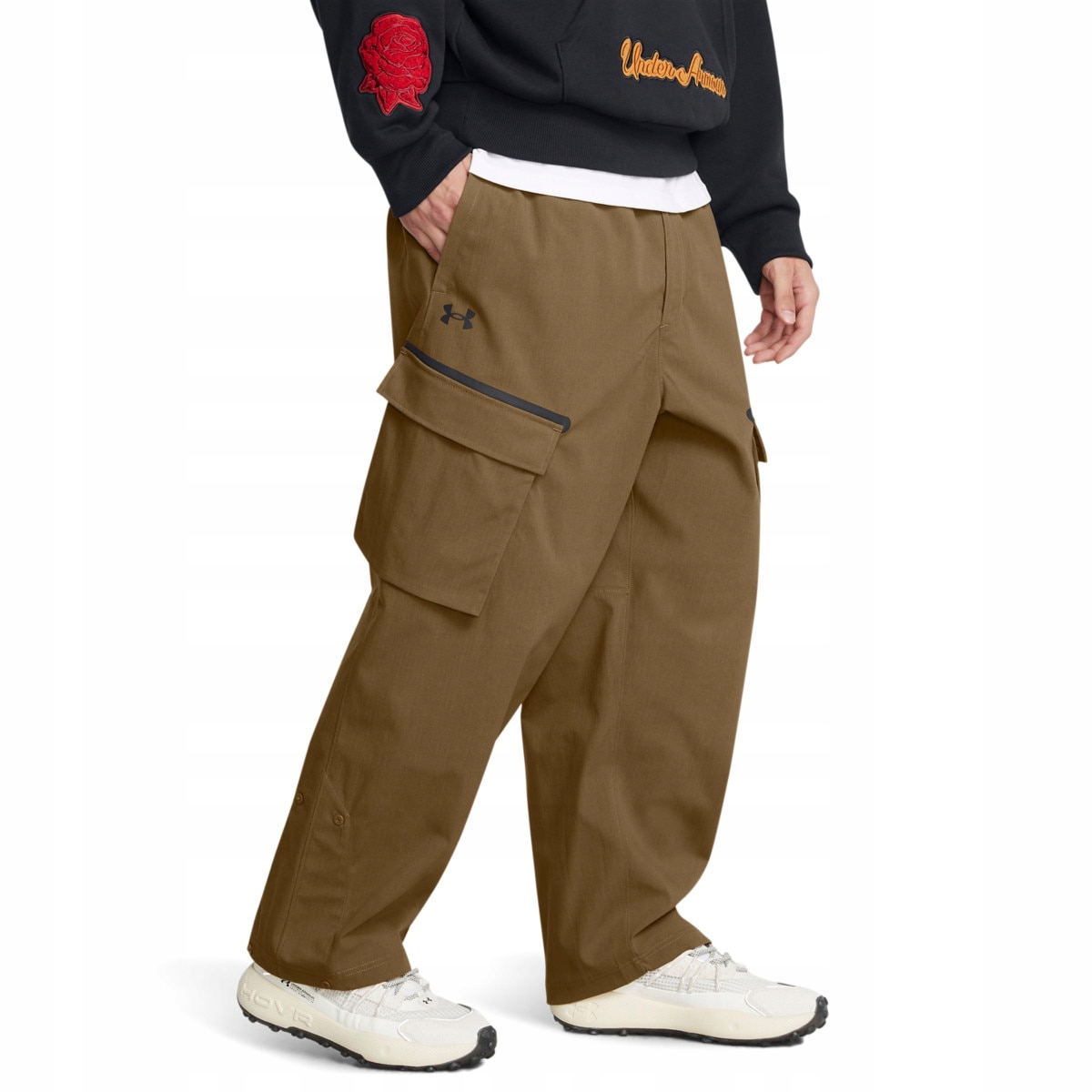 Under Armour Pánské sportovní kalhoty Ua Unstoppable Utility Cargo hnědá