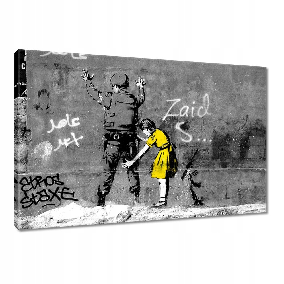 

Obrazy 90x60 Banksy dziewczynka