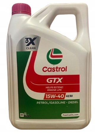 Castrol Gtx 15W40 4L