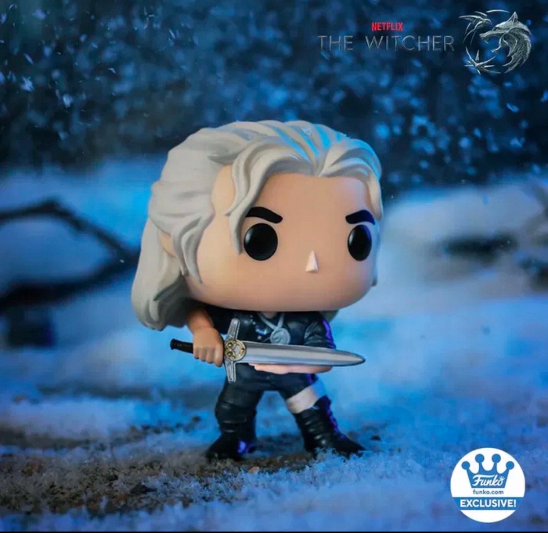 Funko Pop! Geralt 1321 Funko Exclusive Zaklínač, The Witcher, Netflix