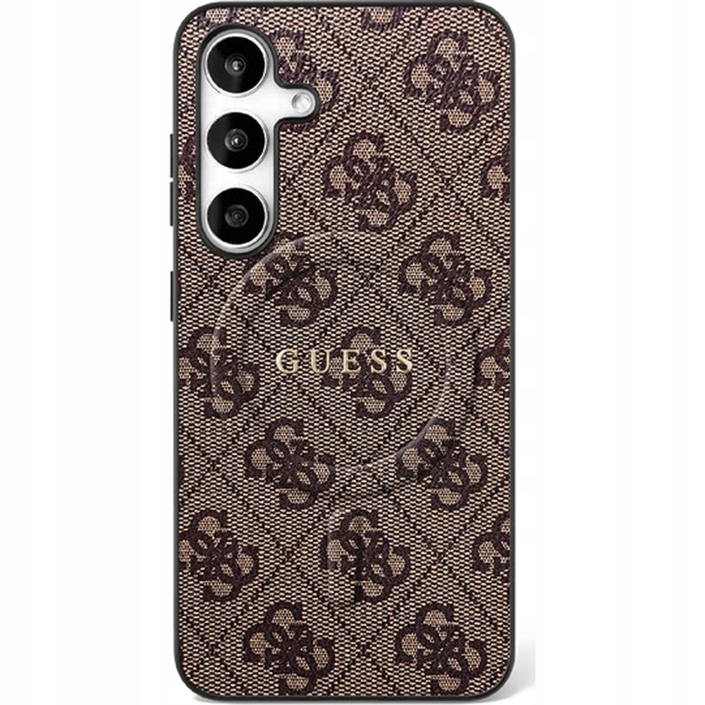 Pouzdro Guess pro Galaxy S25 Fe s krytem MagSafe, lehké, tenké, moderní zadní kryt