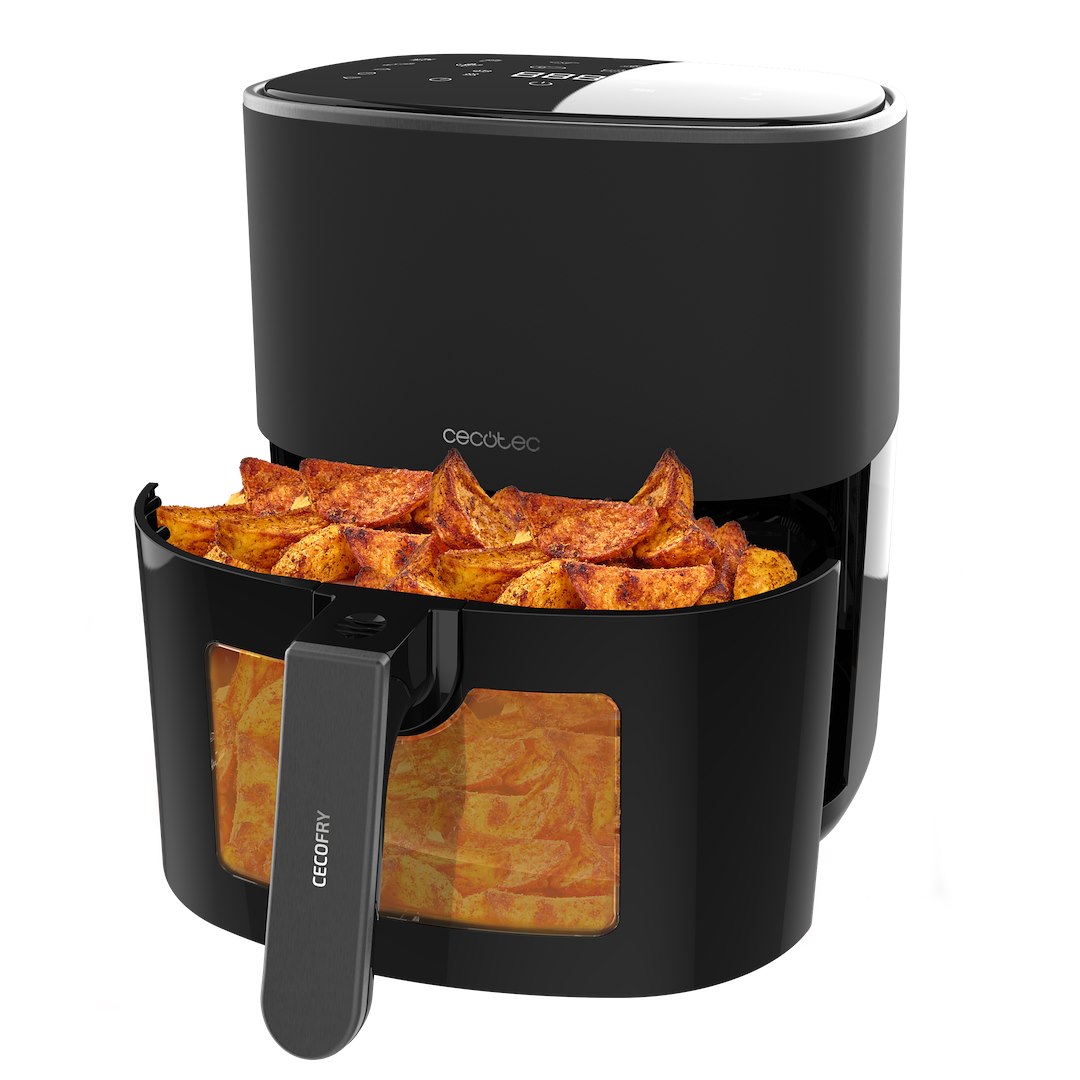 Teplovzdušná fritéza Cecotec Cecofry Fantastik Window 6500 air fryer S