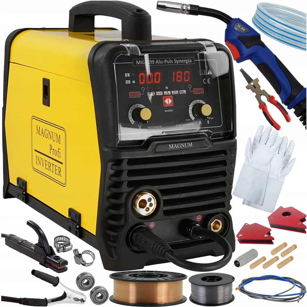 Spawarka MIGOMAT MIG 200 MAG Synergia Puls Zestaw