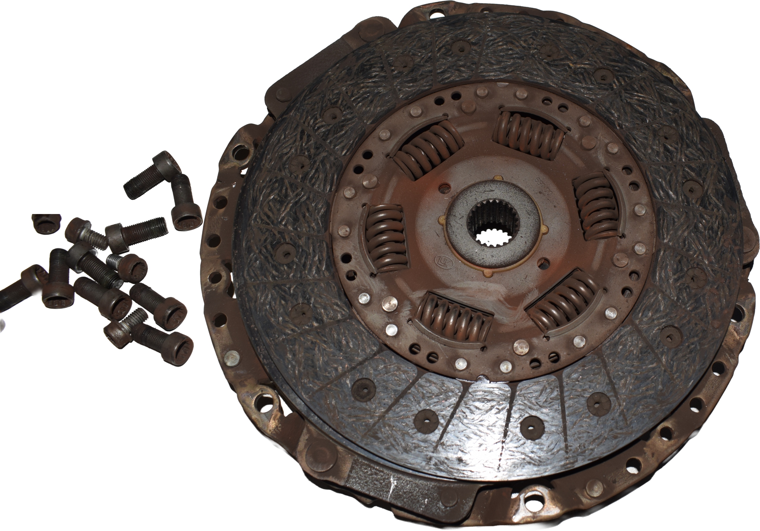 AUDI A6 C6 3.0 TDI 6B clutch wheel flywheel LUK