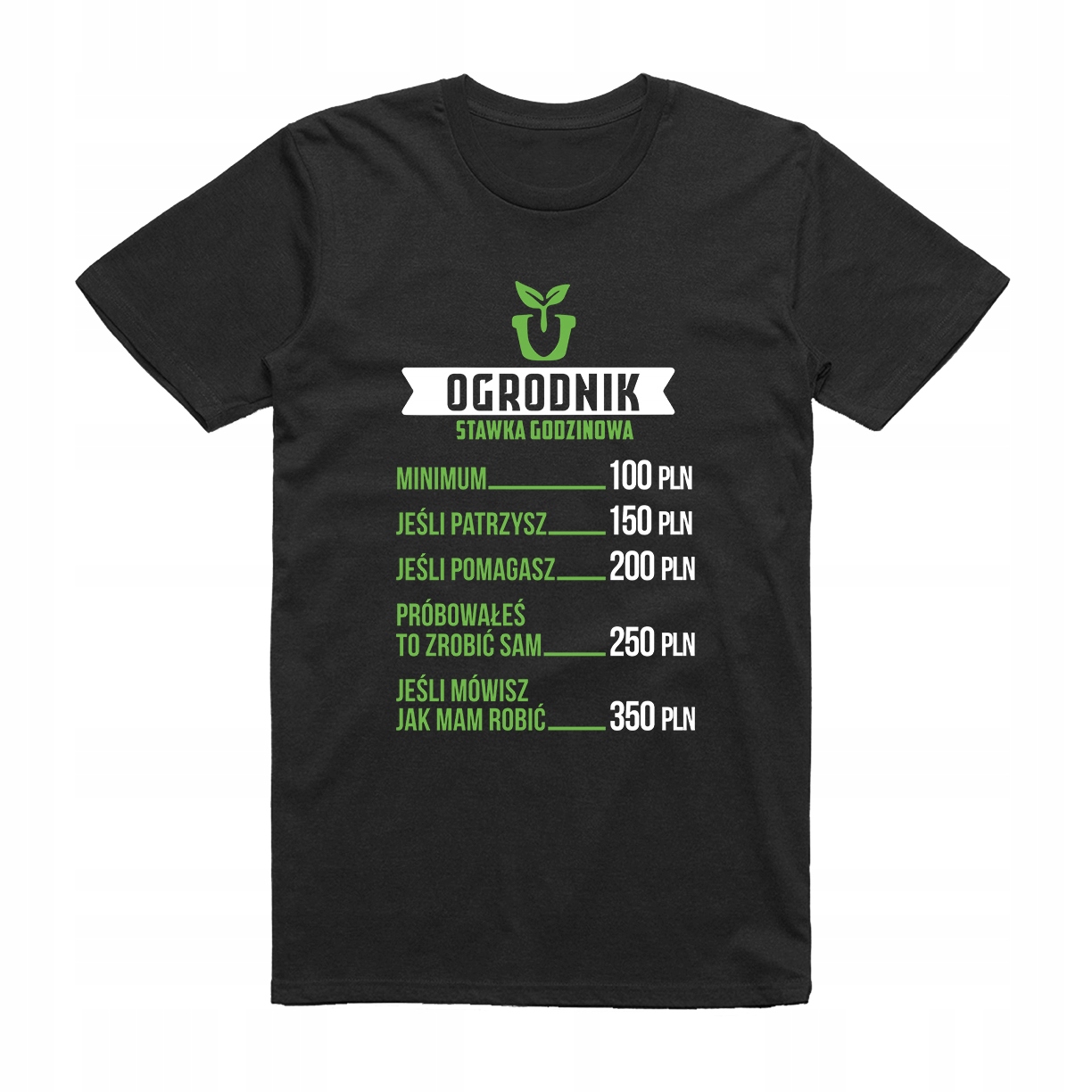 

L - Koszulka T-shirt Ogrodnik Dla Ogrodnika