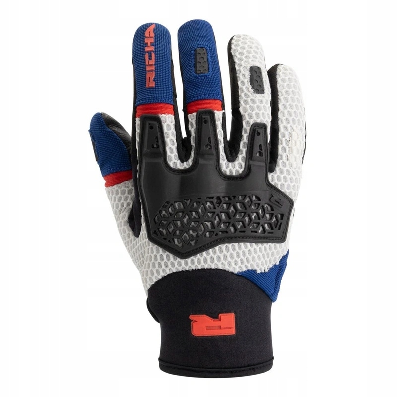Krátke rukavice Richa Sandblast Blue/red modrá červená Darčeky