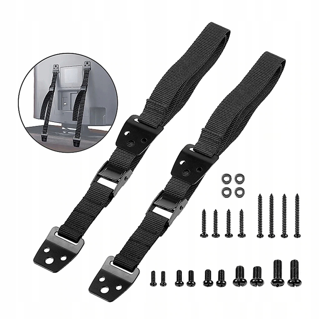 ZABEZPIECZENIE TAŚMA UCHWYT PAS DO TELEWIZORA MEBLI VESA