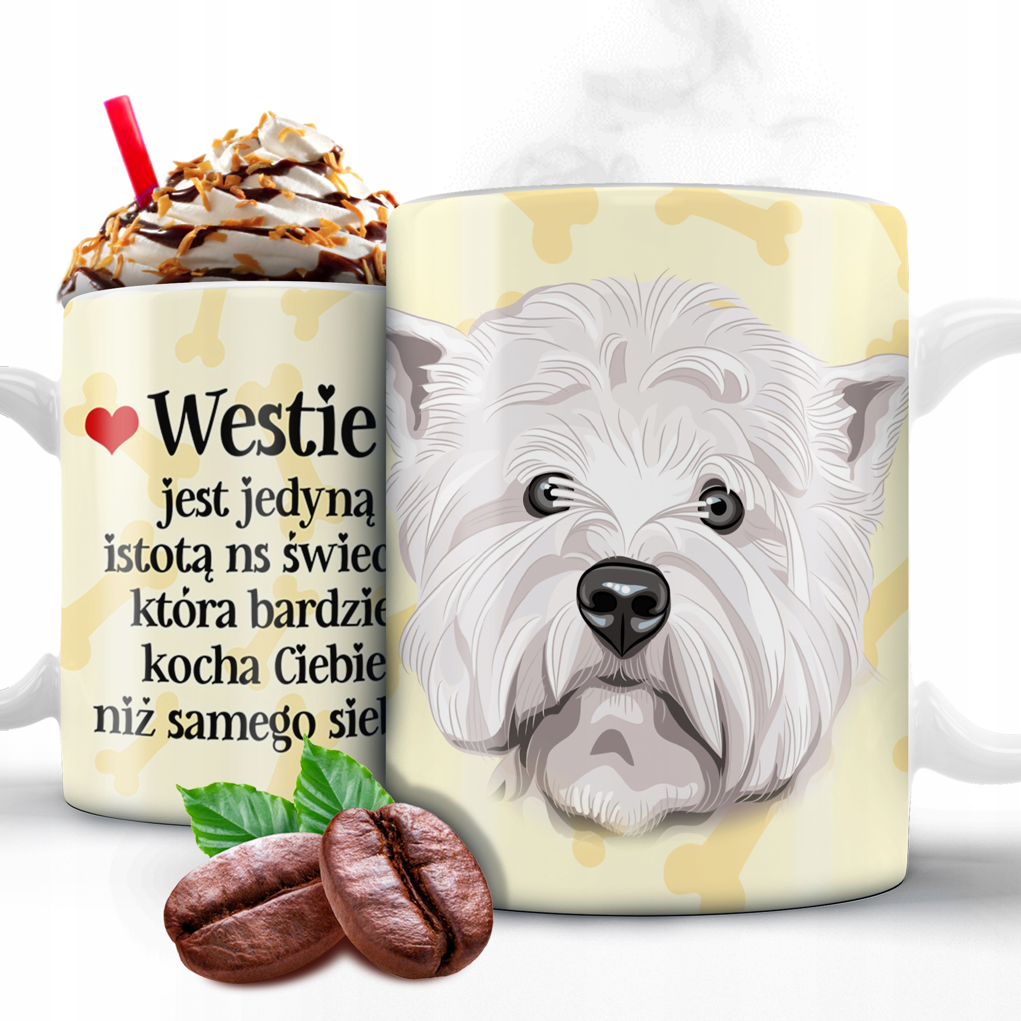 

Kubek dla Miłośnika Psów West Terrier
