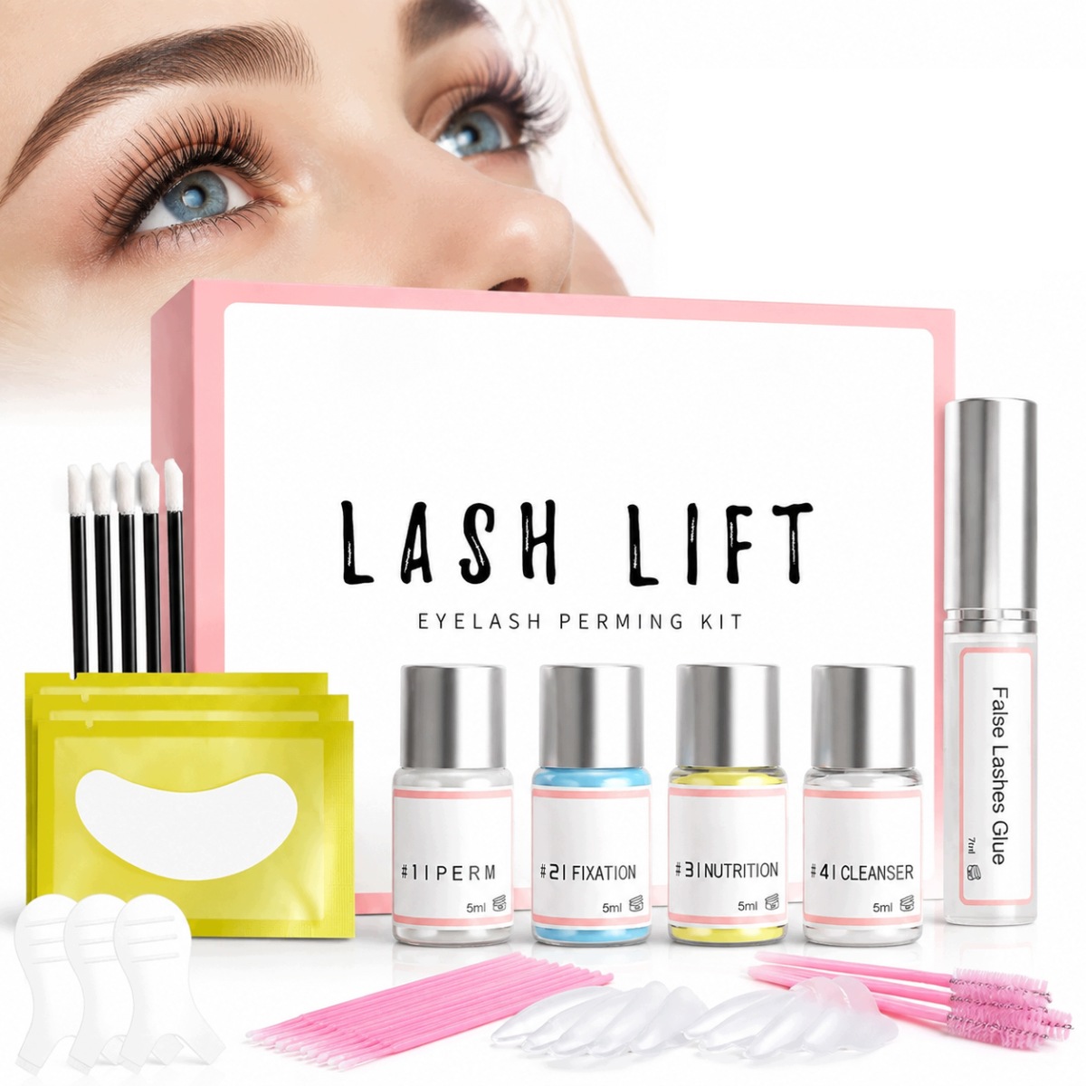 Sada Pro Lifting A Trvalou Laminaci Obočí A Řas Iconsign Lash Lift