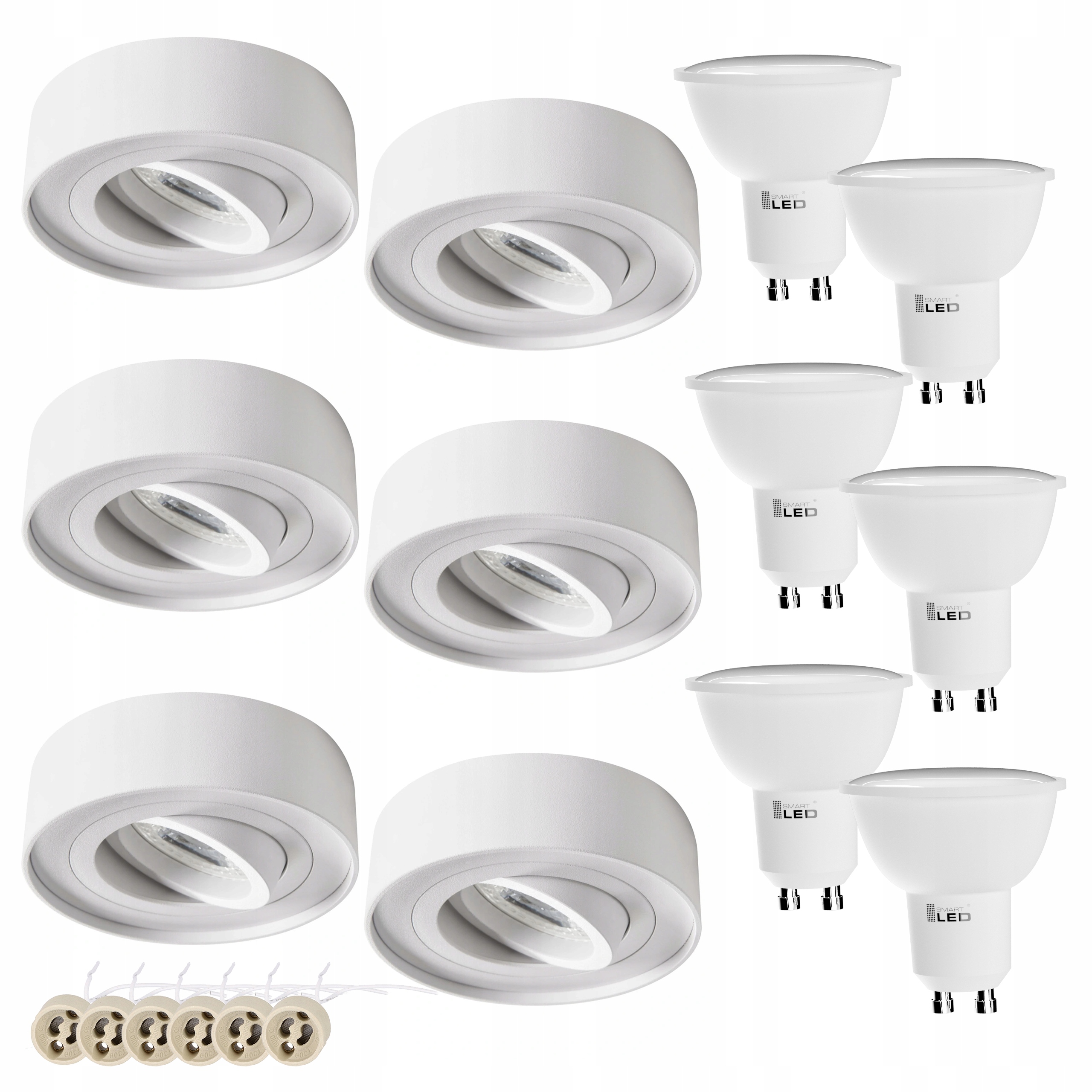 

Zestaw 6X Oprawa Podtynkowa Halogenowa Led GU10 7W