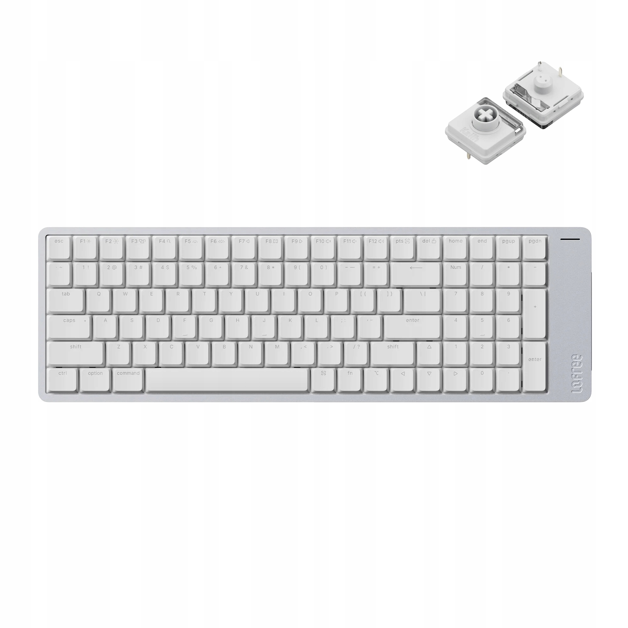 Lofree Flow 2 100 Bezprzewodowa Klawiatura Mechaniczna Surfer Switches
