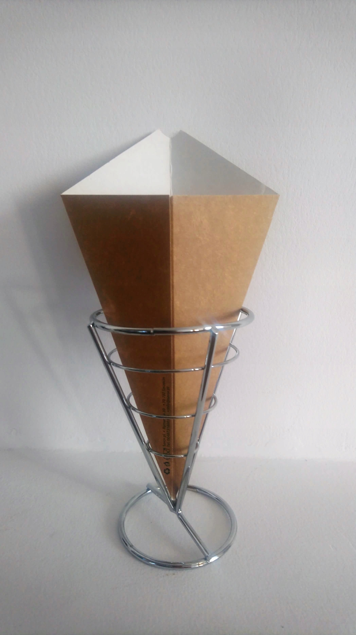 Opakowanie Bubble Waffle 500 szt.brąz