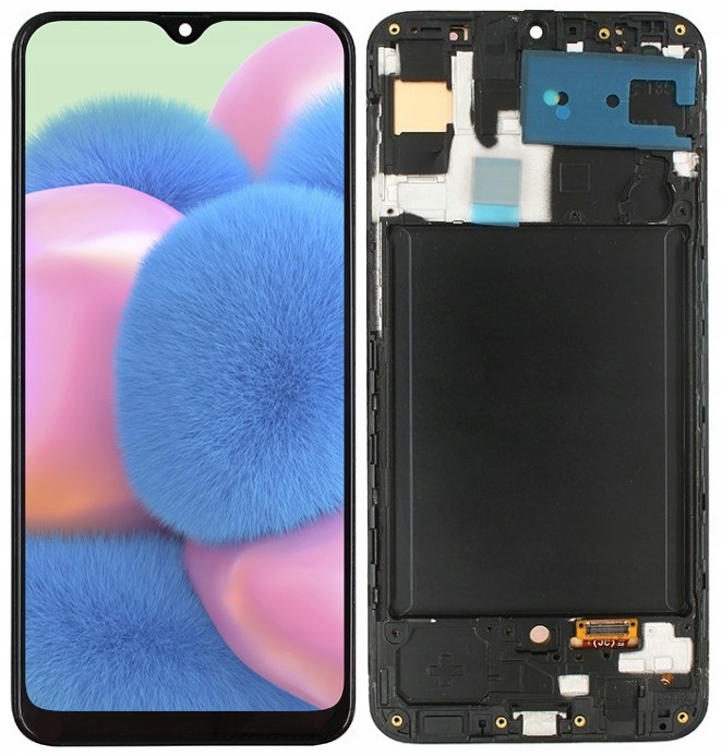 Displej pro Samsung Galaxy A30S A307 Oled LCD displej Rámeček