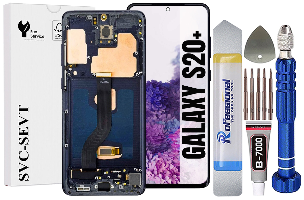 Displej Pro Samsung Galaxy S20 Plus 4G 5G G985 G986 Originál Oem Rámeček