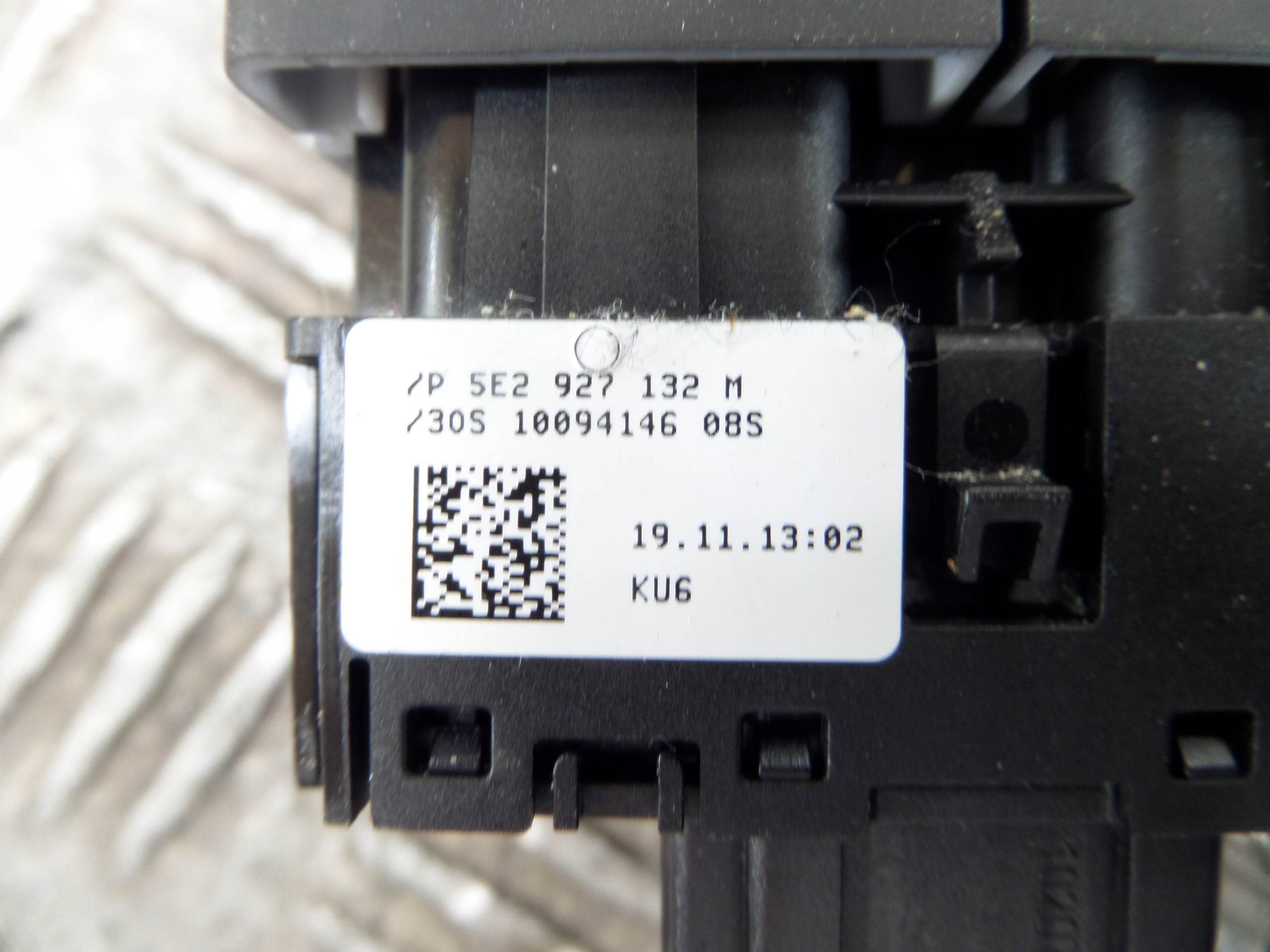 Panel controls Skoda OE 5E2927132M