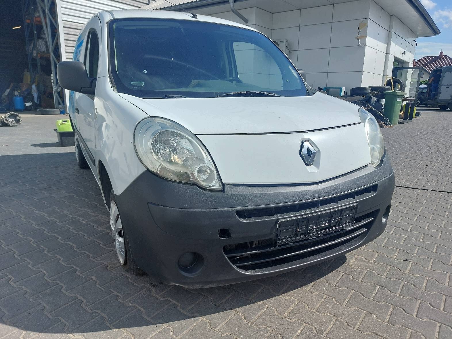 complete front bonnet bumper light RENAULT KANGOO II 0389 237179