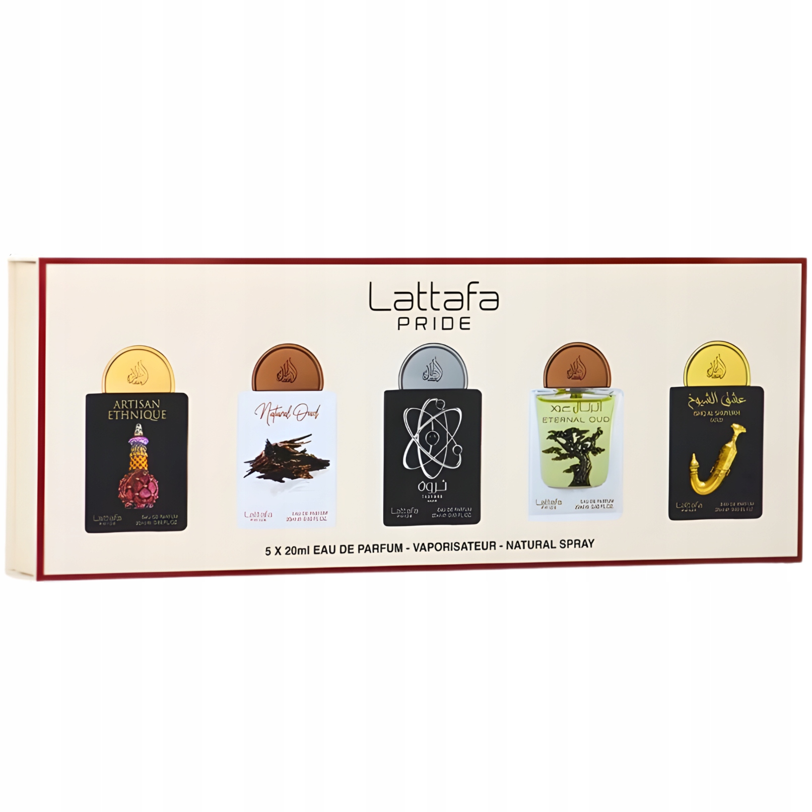 Sada parfémů Lattafa Pride č. 02 5x20 ml Unisex Kolekce Premium