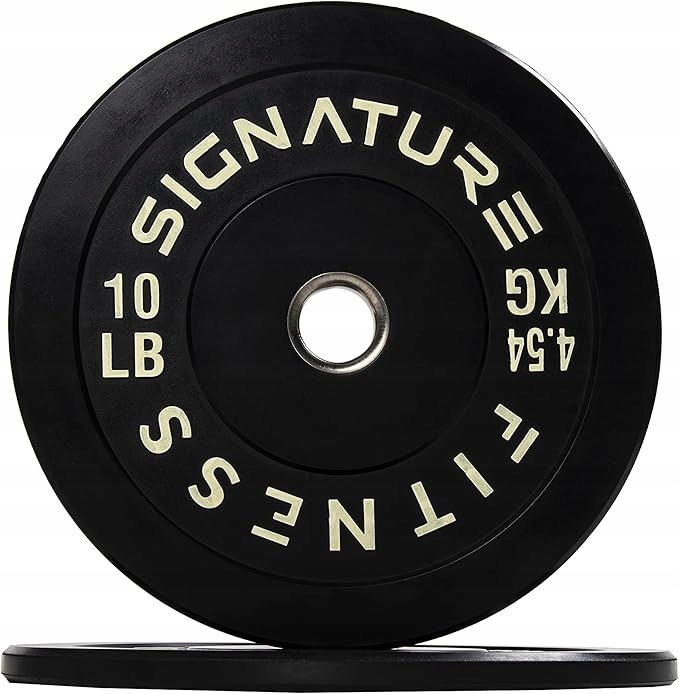 Ciężarek Obciążenie Talerz Olimpijski Signature Fitness 4,5KG Czarny