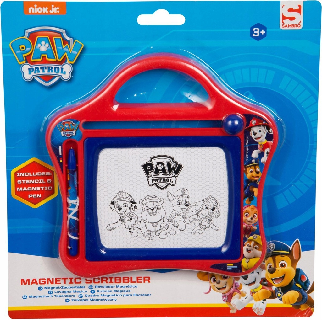 

Tablica Magnetyczna Psi Paw Patrol Znikopis 2W1