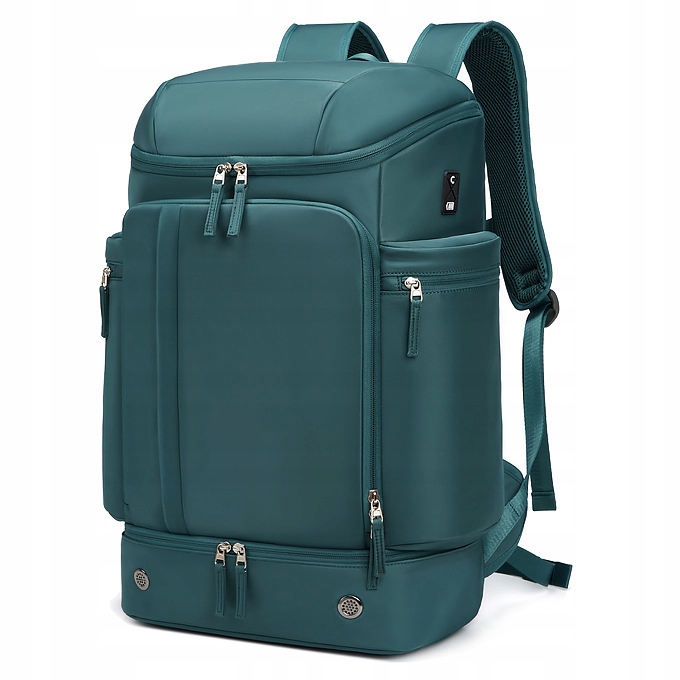 Pojemny Plecak na laptop 15,6 bagaż podręczny 55x35x20 miejsce na buty 7716