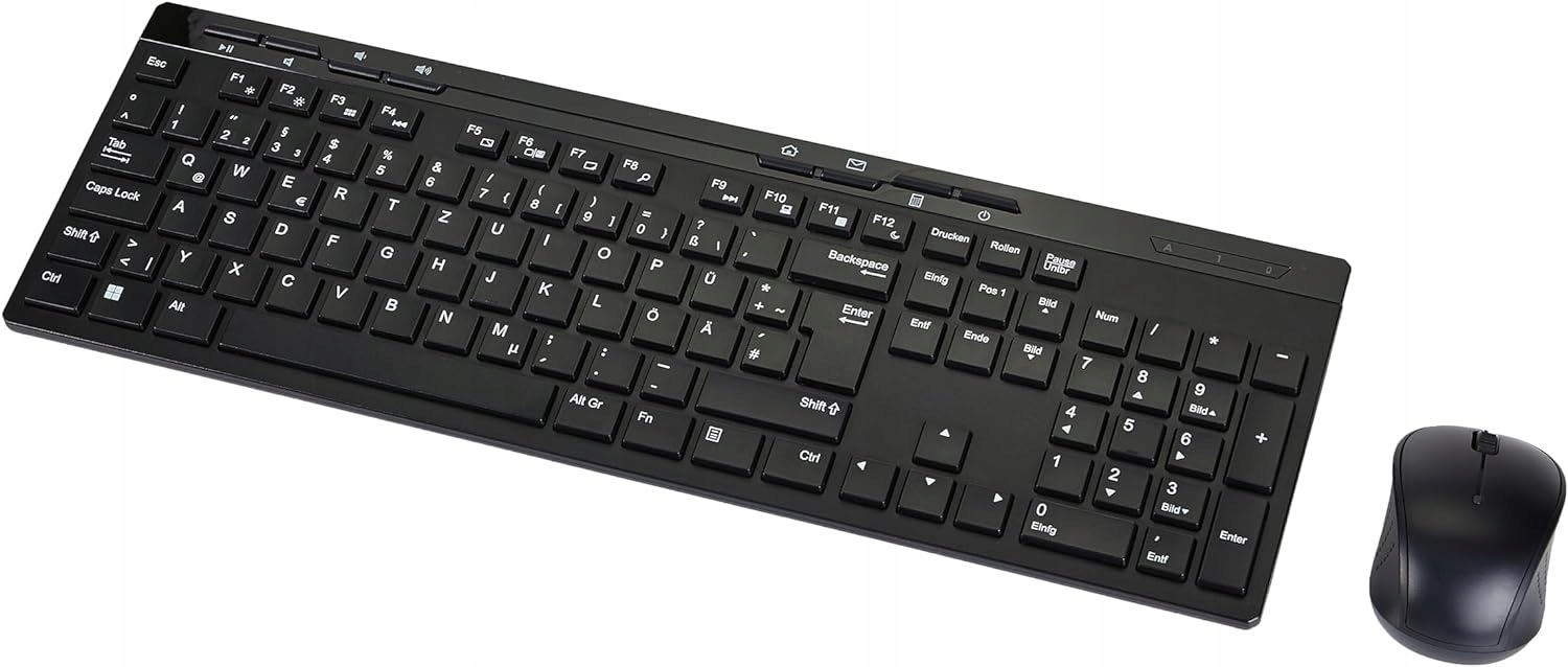 Zestaw klawiatura i mysz Amazon czarny