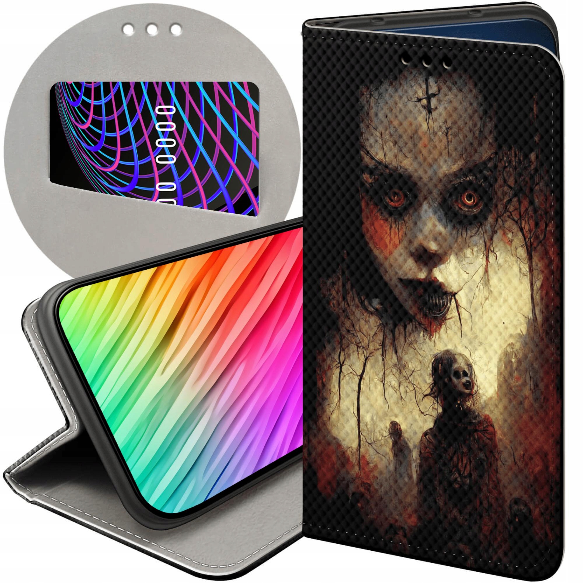 Etui Do Huawei P8 P9 Lite 2017 Halloween Zombie Dynie Czaszki Case
