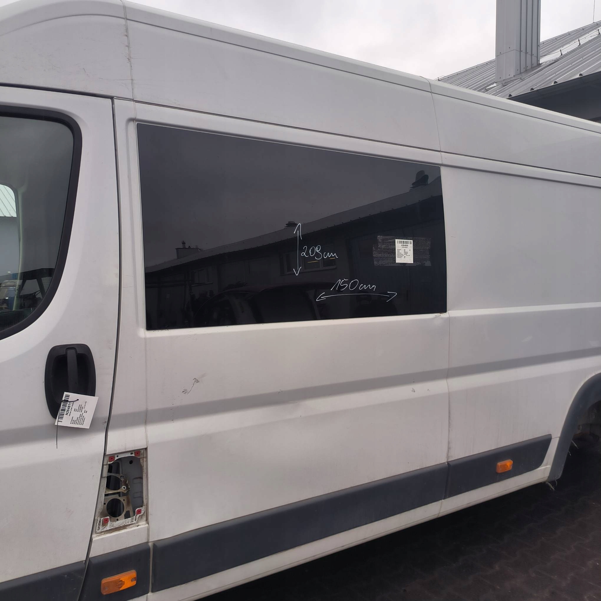 window side left FIAT DUCATO III