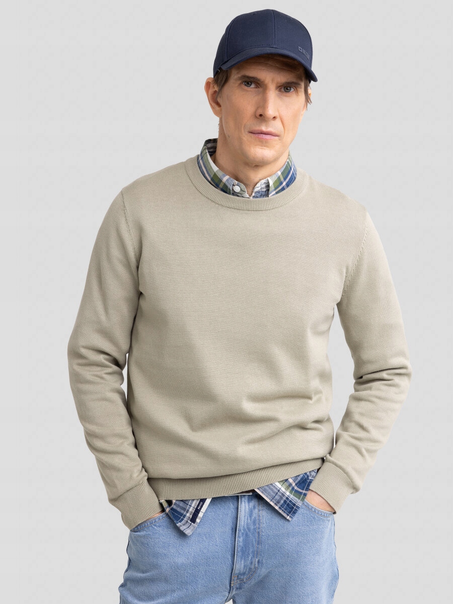 Zelený kulatý svetr Big Star , velikost XXL