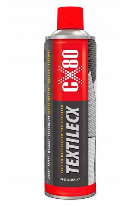 CX80 TEXTILECX MOCNY KLEJ TAPICERSKI DO PODSUFITEK 500ML