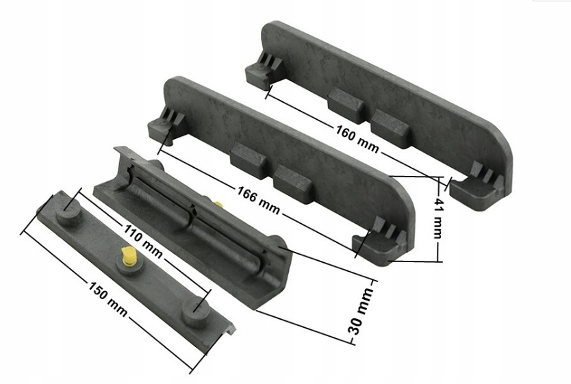 0651N - КОМПЛЕКТ БОКОВОГО СКОЛЬЖЕНИЯ KL. II 2500KG