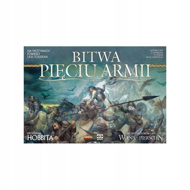 Bitwa Pięciu Armii Hobbit Pl (Galakta) Gra planszowa
