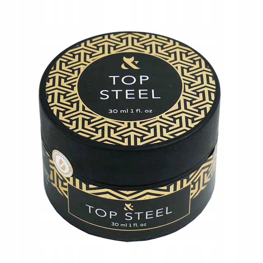 F.o.x. Top Hybrydowy Do Paznokci Top Steel 30ml wyrównujący płytkę