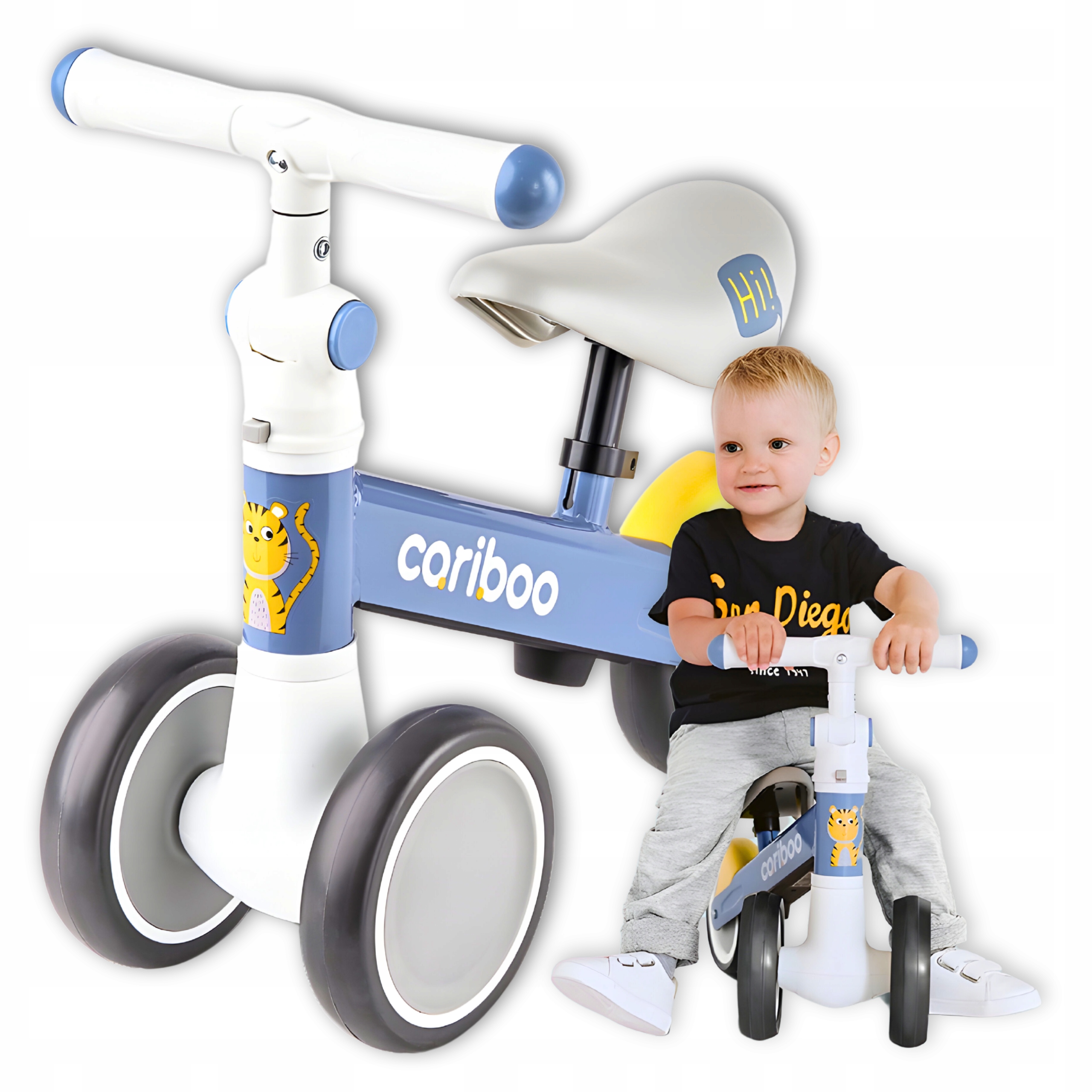 Rowerek Biegowy Rower Jeździk dla Dzieci Chodzik dla Dziecka Roczek Lekki