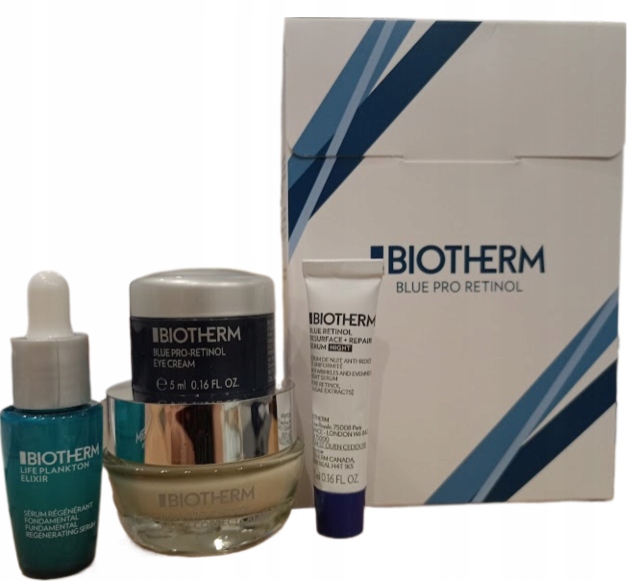 Biotherm Blue Pro-Retinol zestaw miniatur i próbek kosmetyków set