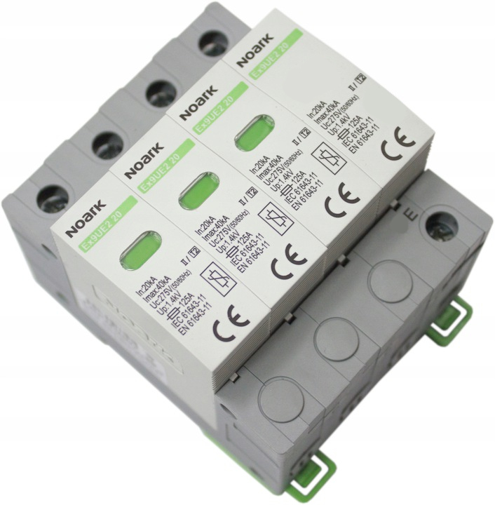 

Ogranicznik Przepięc 275V Noark B+c 3P+NPE 103340