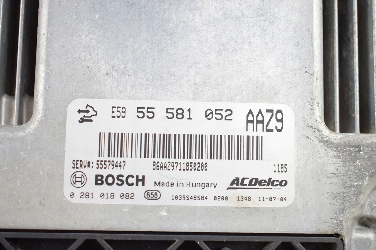 Computer Bedienteil OPEL ASTRA 55581052