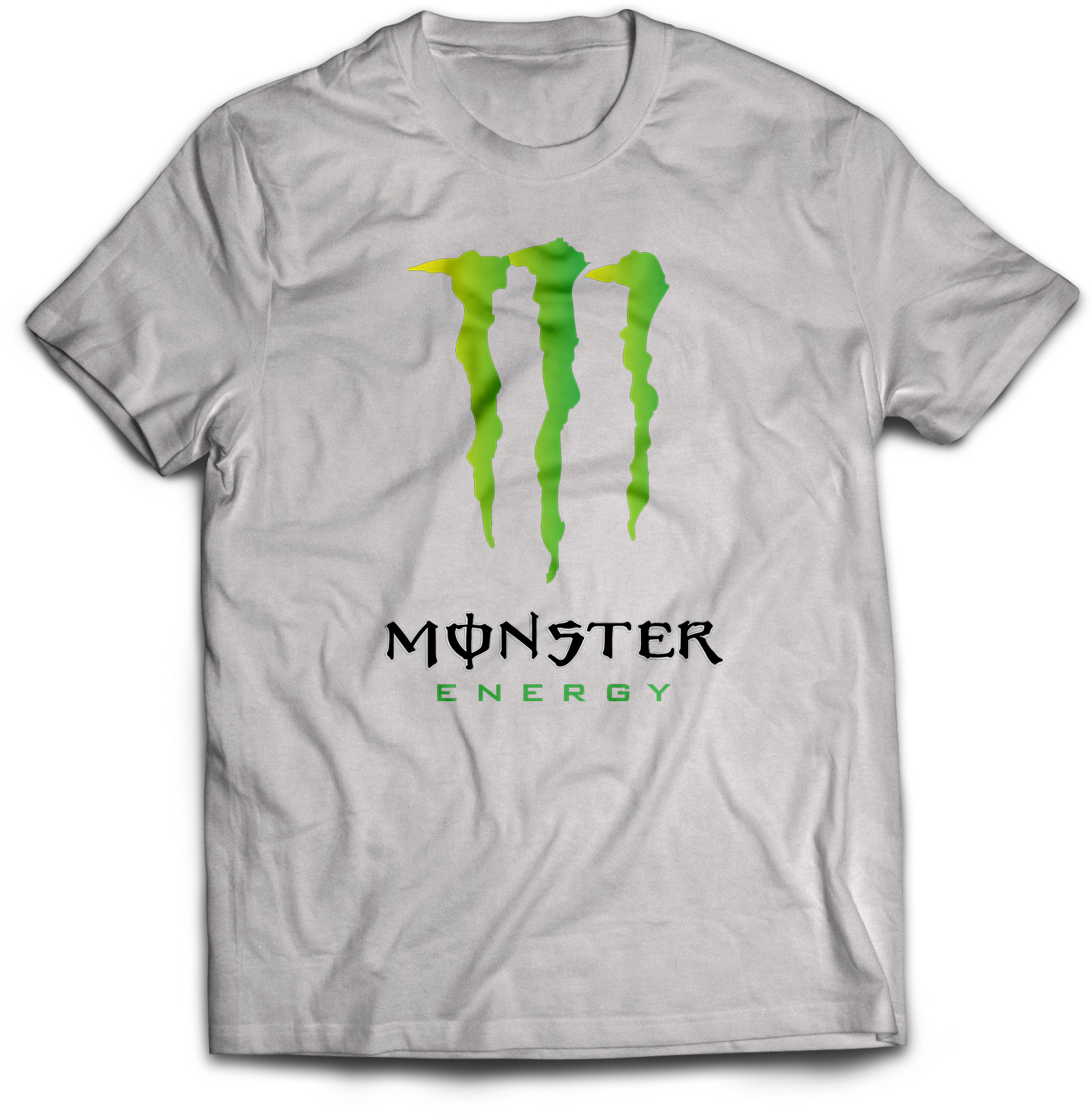 

Koszulka męska Monster ENERGY-02 jasno szara r.2XL