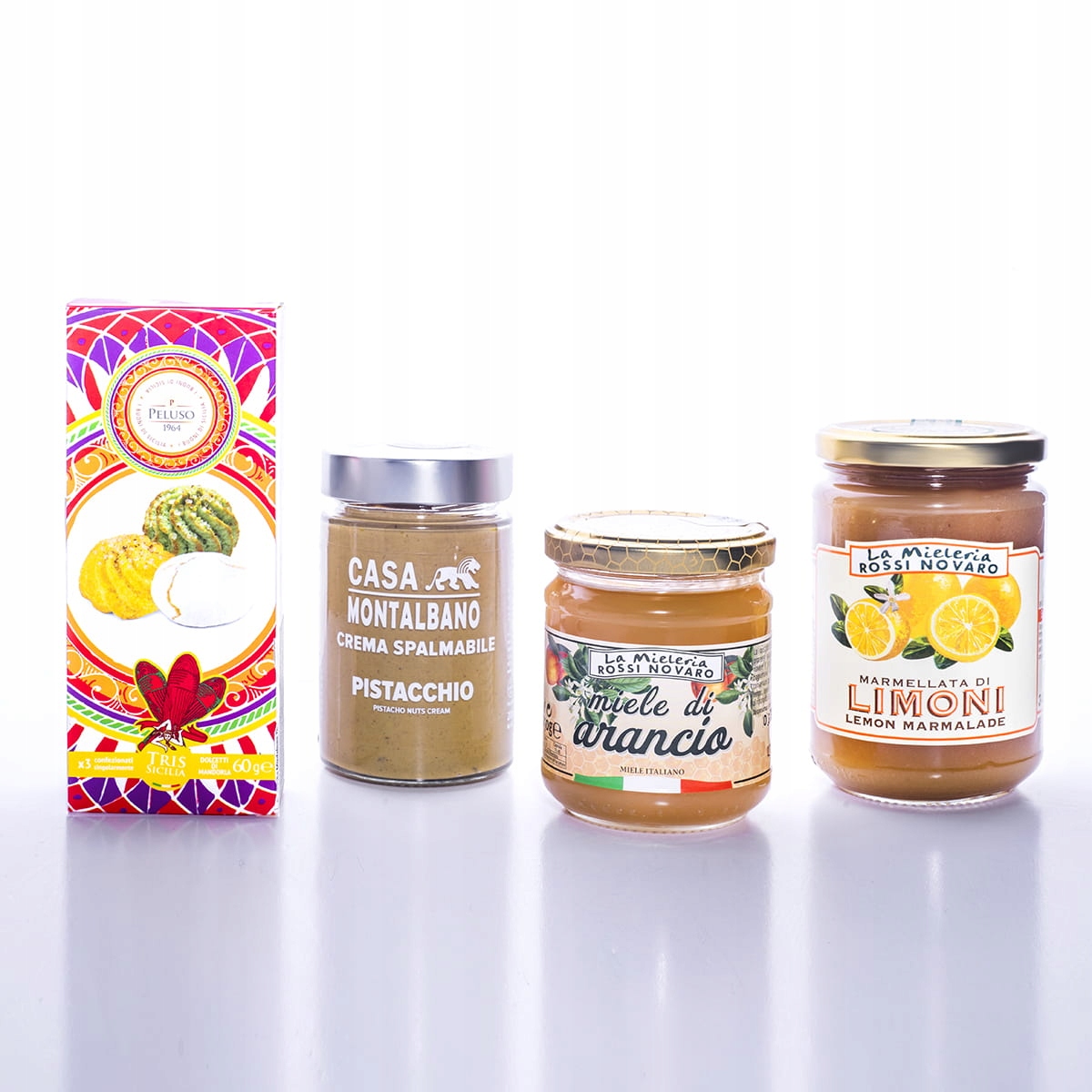 Zestaw Prezentowy Vip Włoskie produkty na słodko z kremem pistacjowym nr5