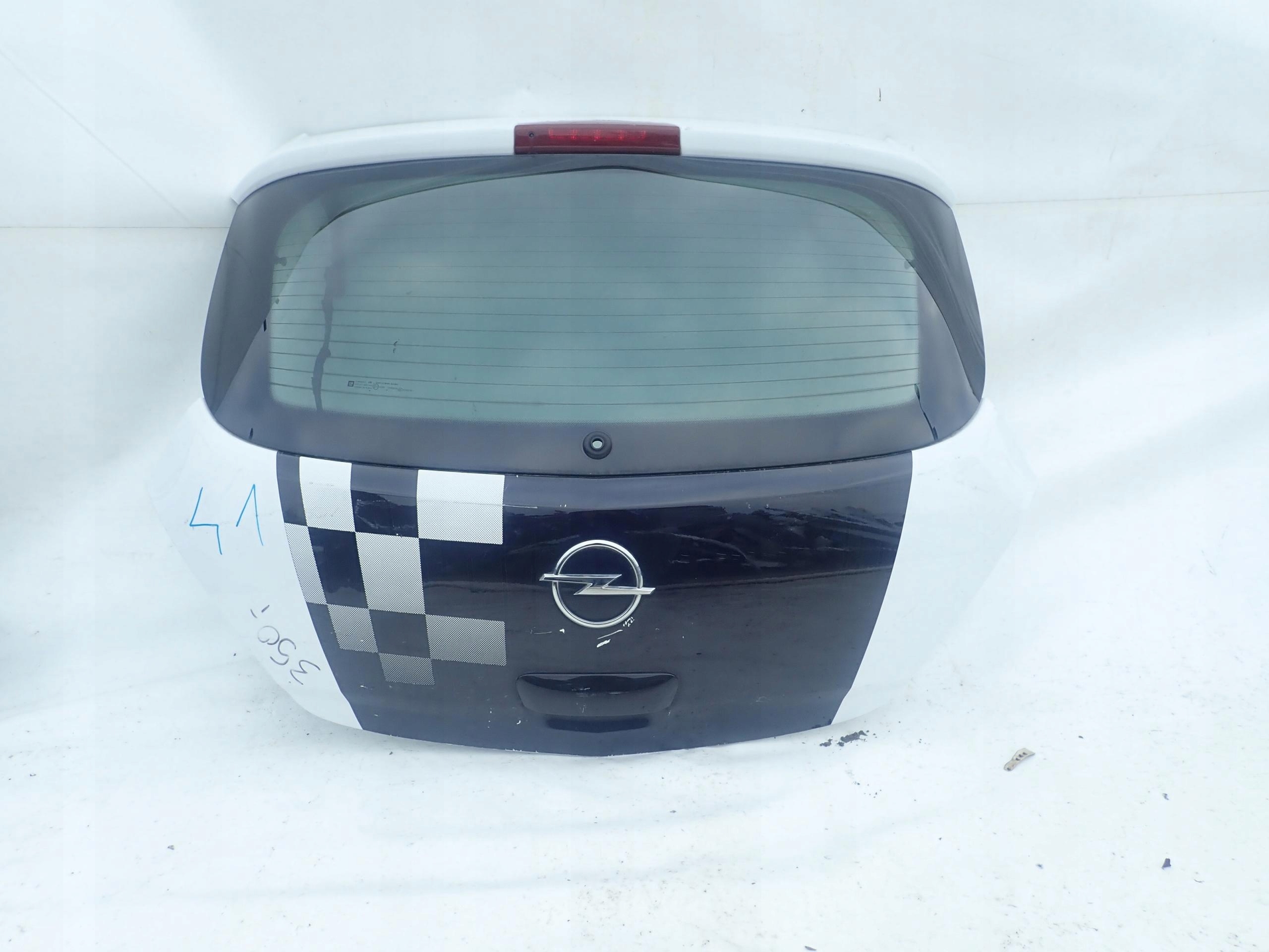 OPEL CORSA D 3D 06-14 trunk door boot rear part rear