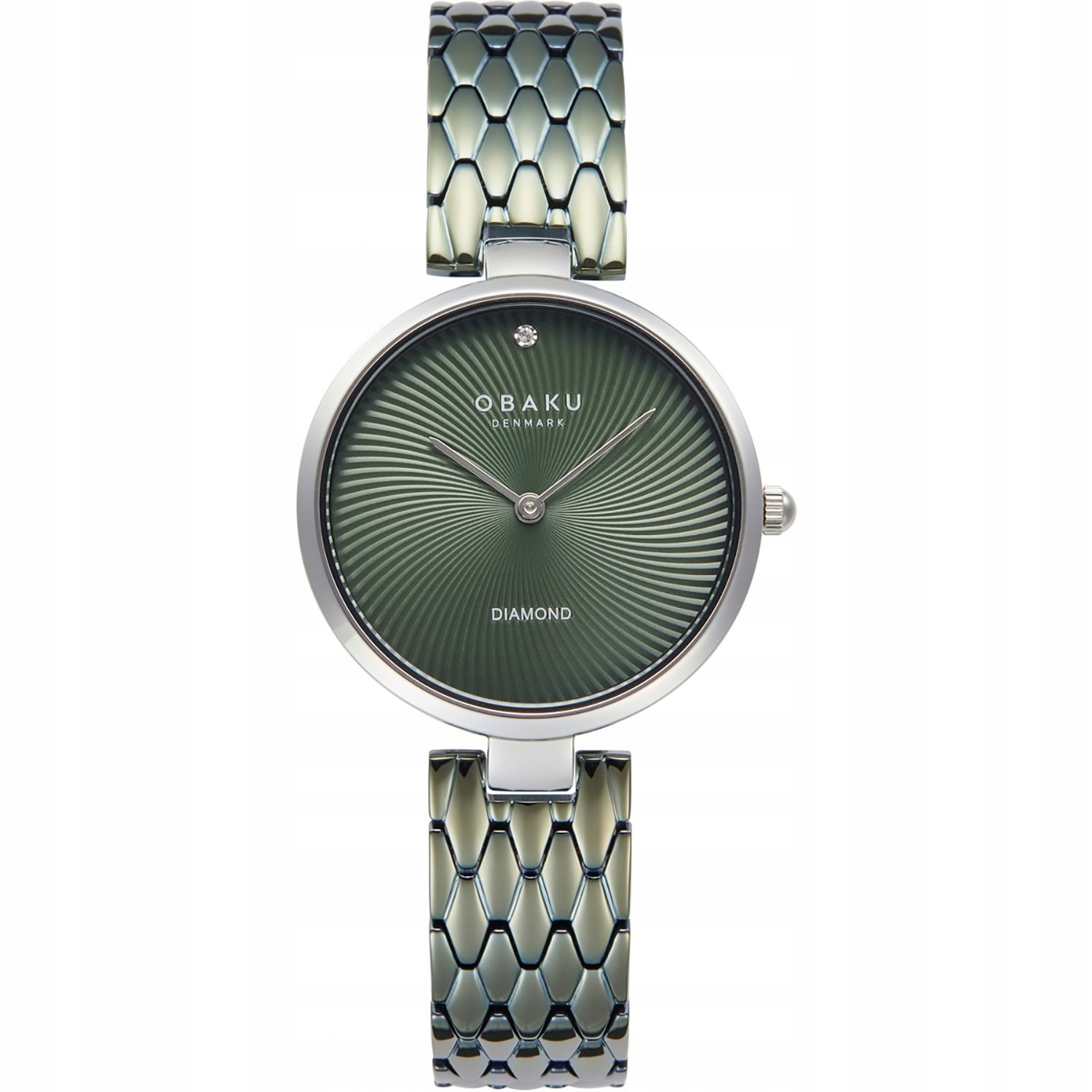Dámské hodinky Obaku Denmark V256LXCESE zelené