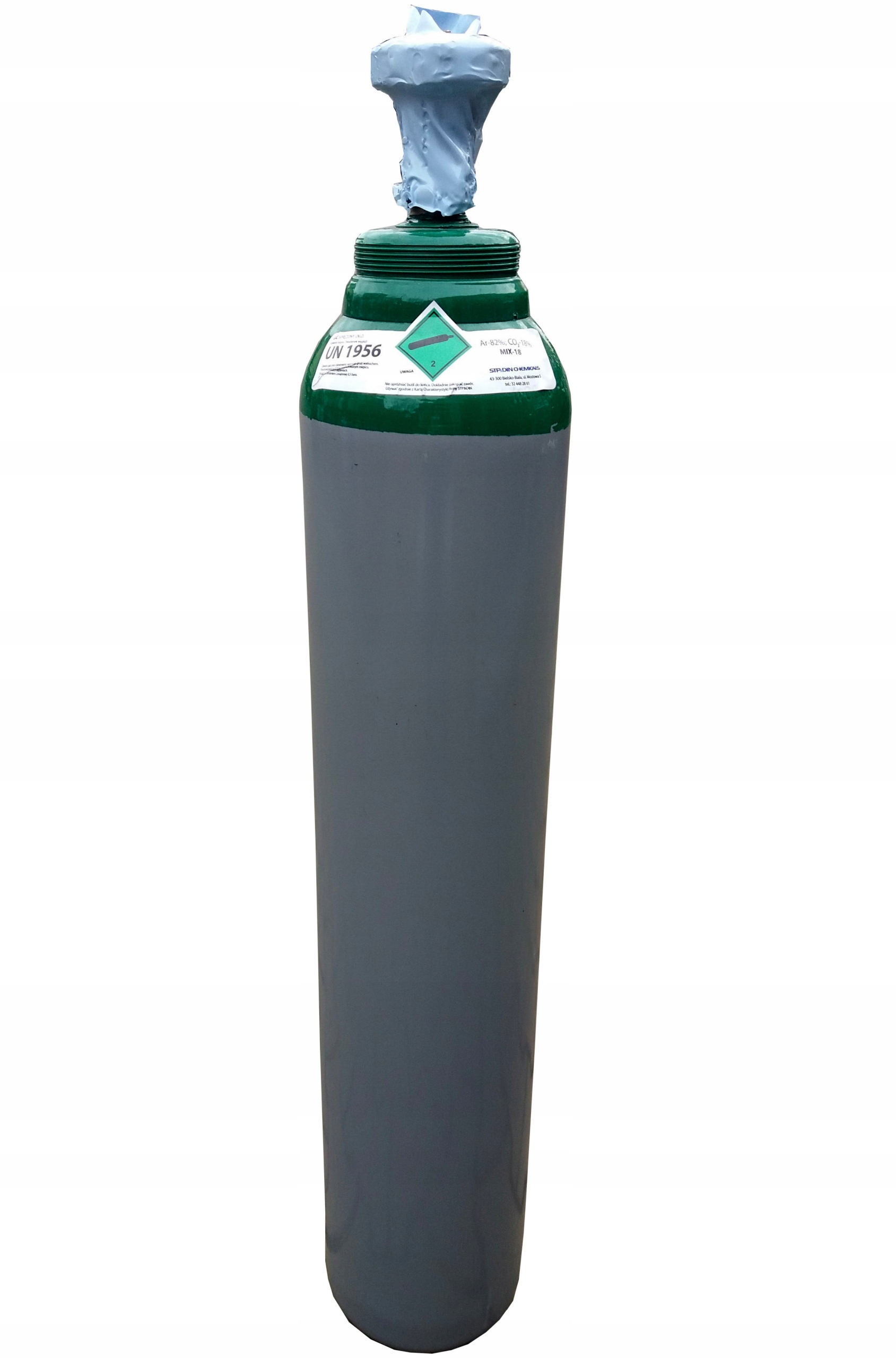 2 x bouteille de gaz argon / CO2 - unidirectionnel 1 litre 802048