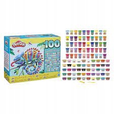 Play Doh Zestaw 100 mas plastycznych Różne F4636
