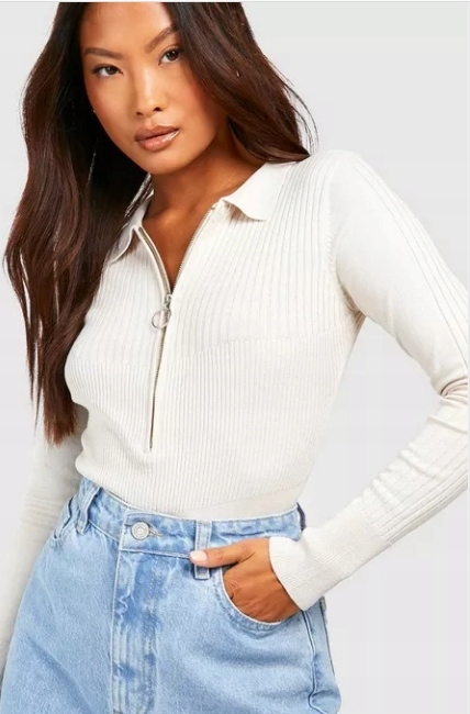 BOOHOO BODY ELASTYCZNE BASIC ZAMEK _ 40 L