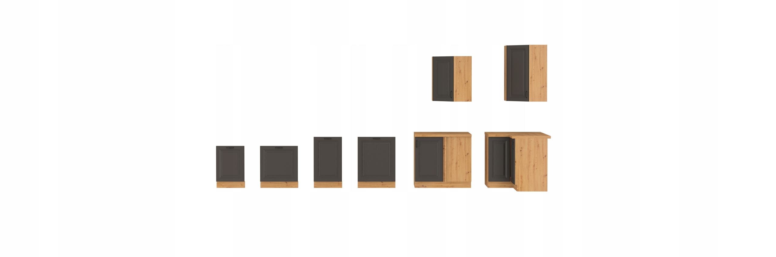 Szafka górna zakończenie 30 cm kuchnia SPRING Rodzaj szafek stojąca