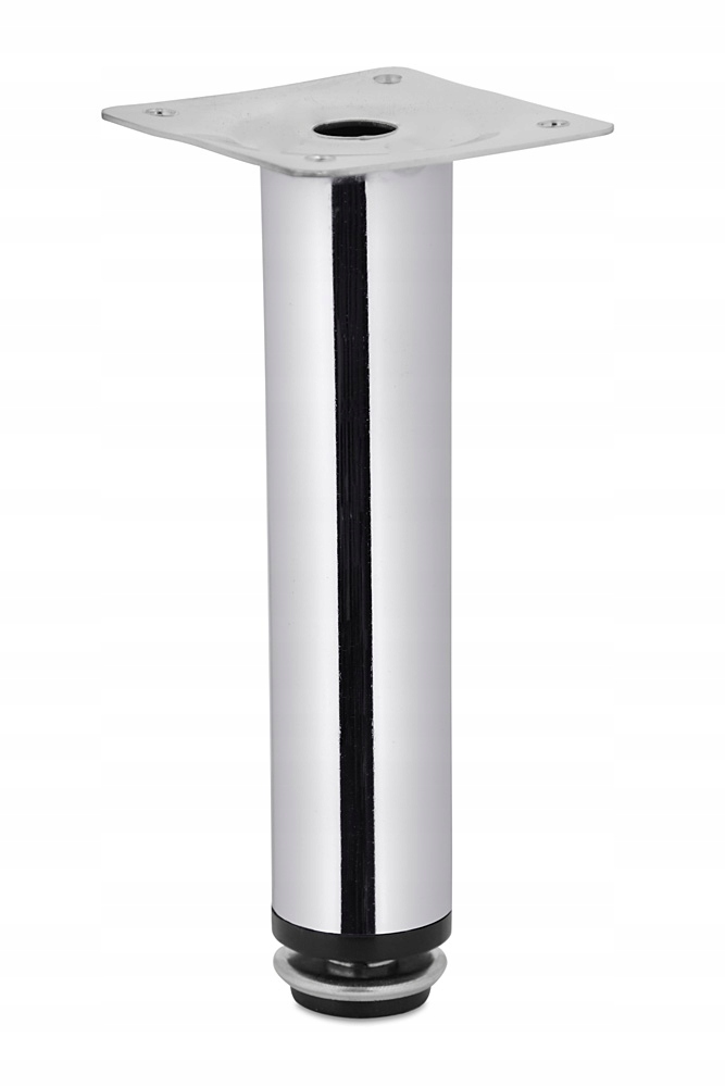 

Nóżka,noga Meblowa, Stopka Regulowana Chrom H-150